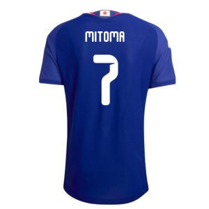 2026-2027 Japan Authentic Home Shirt (Mitoma 7)