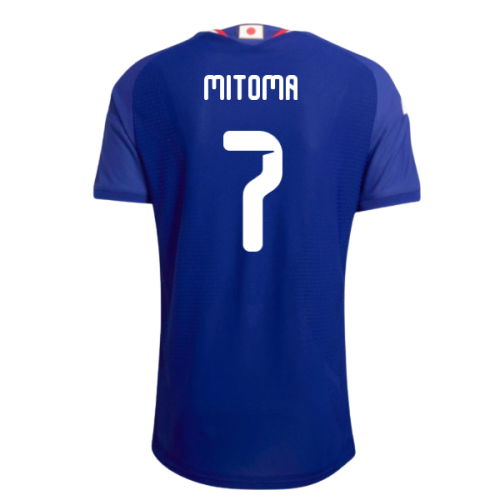 2026-2027 Japan Authentic Home Shirt (Mitoma 7)