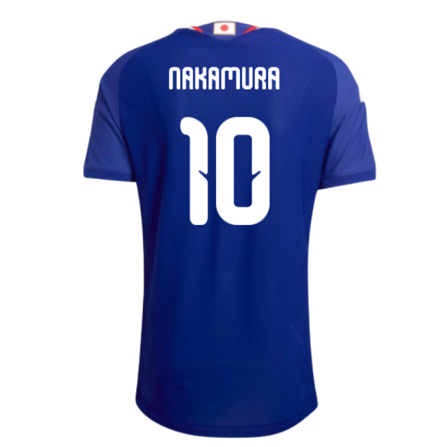 2026-2027 Japan Authentic Home Shirt (Nakamura 10)