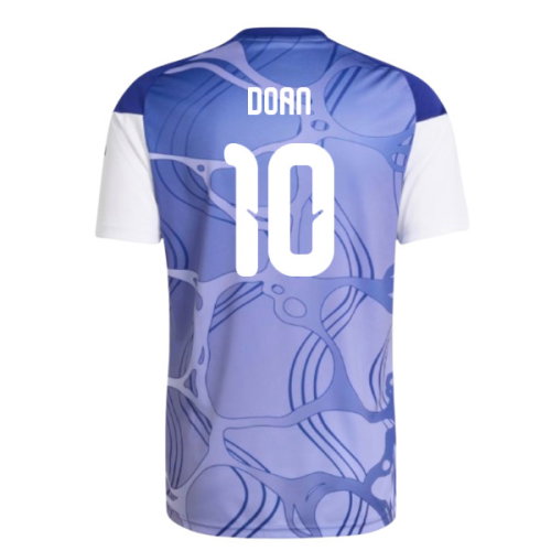 2026-2027 Japan Home Pre-Match Shirt (White/Blue) (Doan 10)