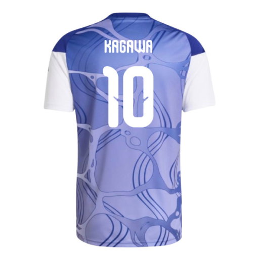 2026-2027 Japan Home Pre-Match Shirt (White/Blue) (Kagawa 10)