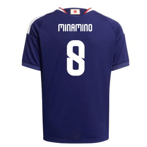 2026-2027 Japan Home Shirt (Kids) (Minamino 8)