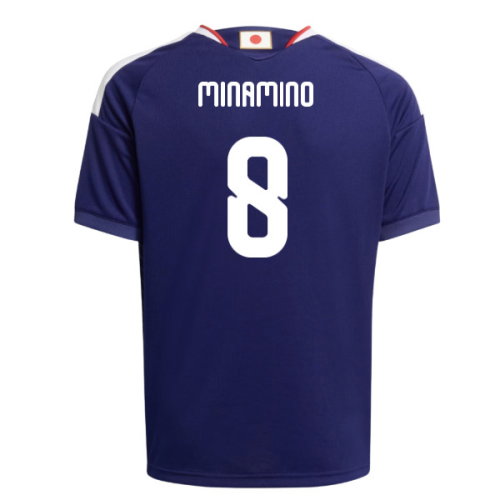 2026-2027 Japan Home Shirt (Kids) (Minamino 8)