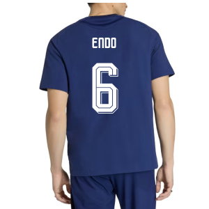2026-2027 Japan Tiro Travel Tee (Dark Blue) (Endo 6)
