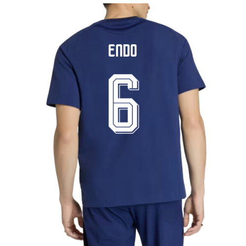 2026-2027 Japan Tiro Travel Tee (Dark Blue) (Endo 6)