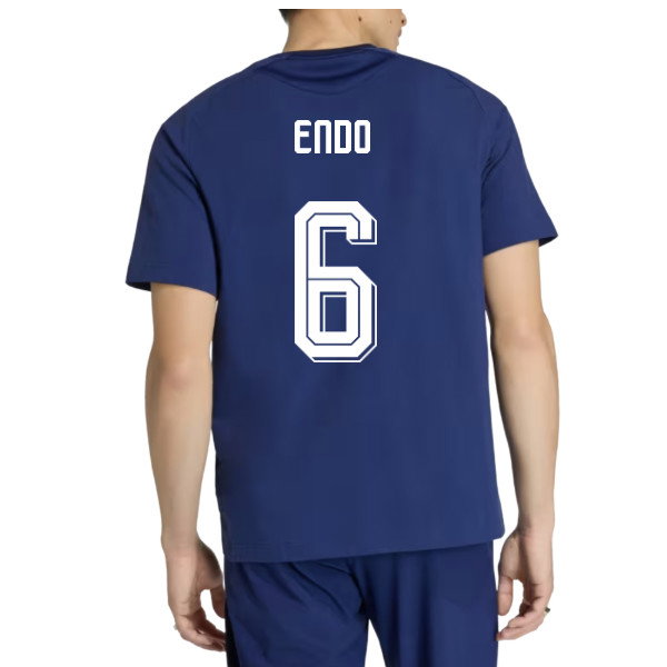2026-2027 Japan Tiro Travel Tee (Dark Blue) (Endo 6)