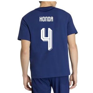 2026-2027 Japan Tiro Travel Tee (Dark Blue) (Honda 4)