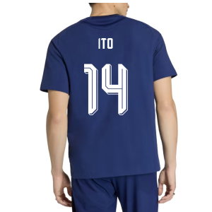 2026-2027 Japan Tiro Travel Tee (Dark Blue) (Ito 14)