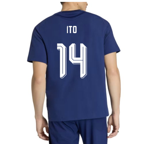 2026-2027 Japan Tiro Travel Tee (Dark Blue) (Ito 14)