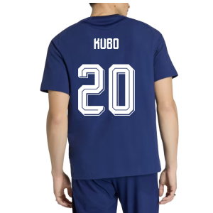 2026-2027 Japan Tiro Travel Tee (Dark Blue) (Kubo 20)