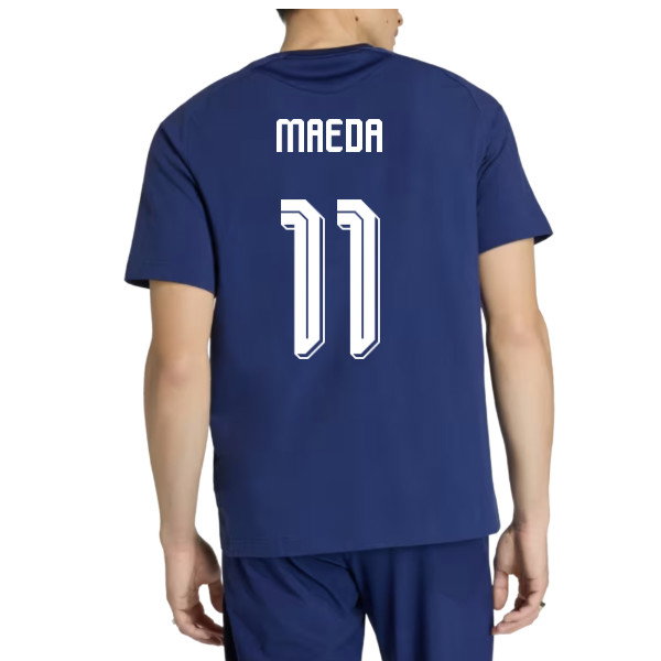 2026-2027 Japan Tiro Travel Tee (Dark Blue) (Maeda 11)