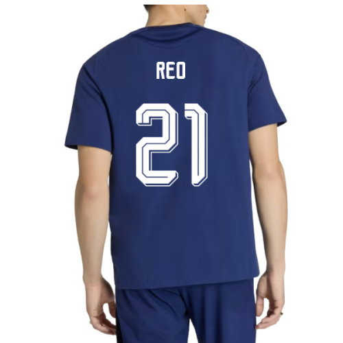 2026-2027 Japan Tiro Travel Tee (Dark Blue) (Reo 21)
