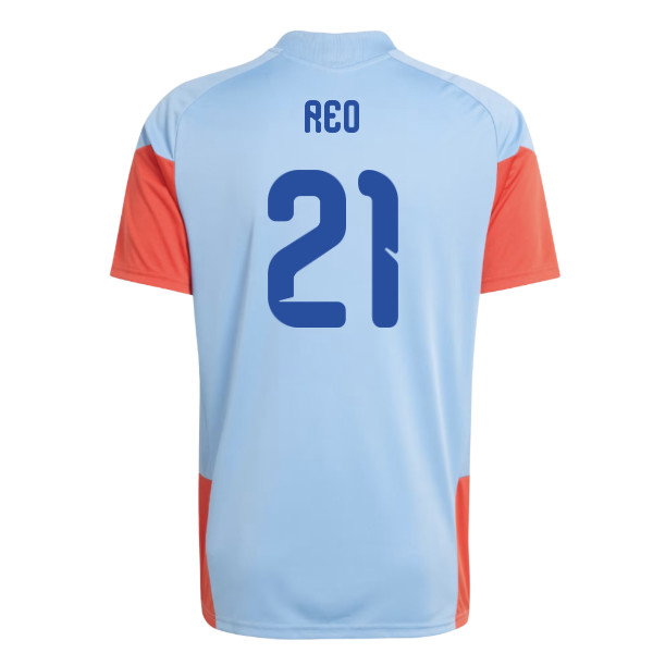 2026-2027 Japan Training Shirt (Blue) (Reo 21)