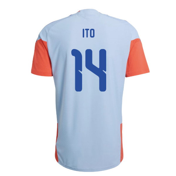 2026-2027 Japan WC26 Pro Training Shirt (Ash Blue) (Ito 14)