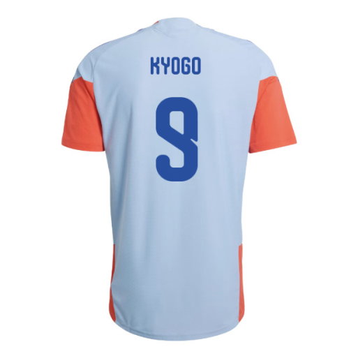 2026-2027 Japan WC26 Pro Training Shirt (Ash Blue) (Kyogo 9)