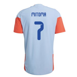 2026-2027 Japan WC26 Pro Training Shirt (Ash Blue) (Mitoma 7)
