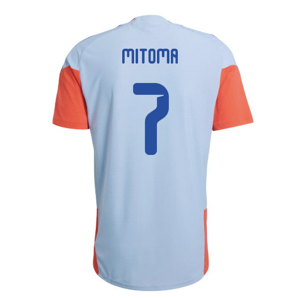 2026-2027 Japan WC26 Pro Training Shirt (Ash Blue) (Mitoma 7)