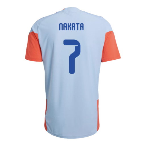 2026-2027 Japan WC26 Pro Training Shirt (Ash Blue) (Nakata 7)