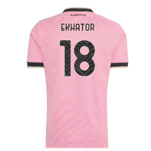 2026-2027 Juventus Authentic Away Shirt (Ekhator 18)