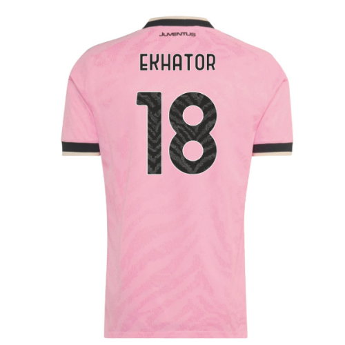 2026-2027 Juventus Authentic Away Shirt (Ekhator 18)