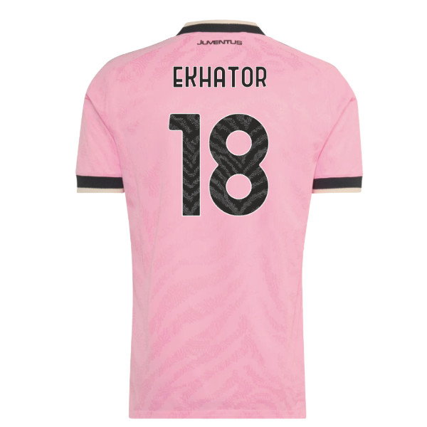 2026-2027 Juventus Authentic Away Shirt (Ekhator 18)
