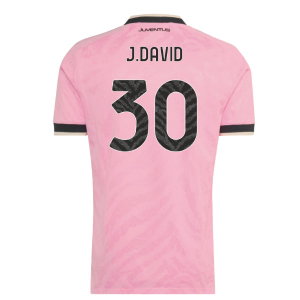 2026-2027 Juventus Authentic Away Shirt (J.David 30)