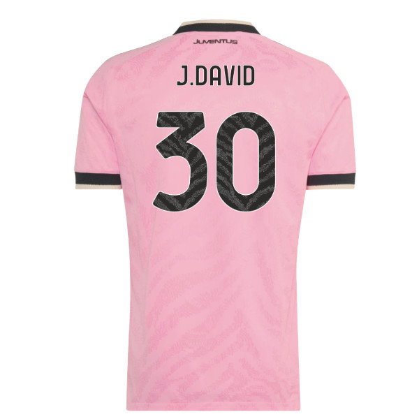 2026-2027 Juventus Authentic Away Shirt (J.David 30)