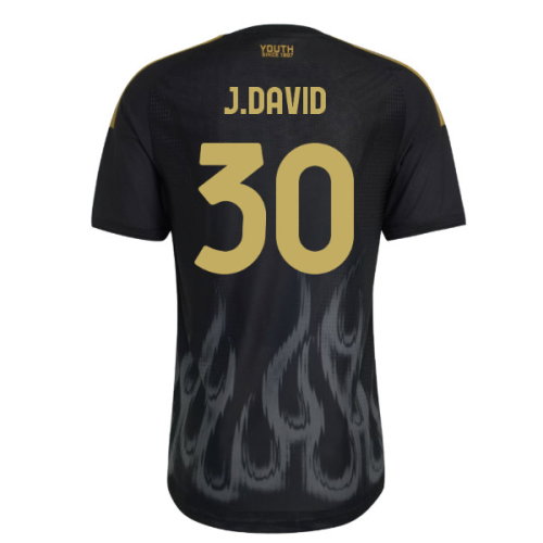 2026-2027 Juventus Authentic Third Shirt (J.David 30)