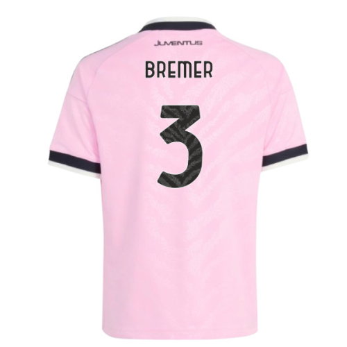 2026-2027 Juventus Away Shirt (Kids) (Bremer 3)