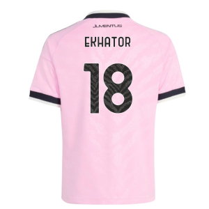 2026-2027 Juventus Away Shirt (Kids) (Ekhator 18)