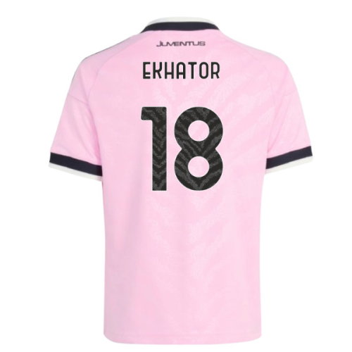2026-2027 Juventus Away Shirt (Kids) (Ekhator 18)