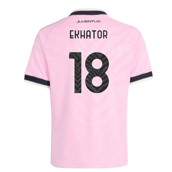 2026-2027 Juventus Away Shirt (Kids) (Ekhator 18)