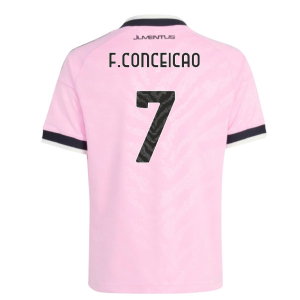 2026-2027 Juventus Away Shirt (Kids) (F.Conceicao 7)