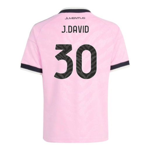 2026-2027 Juventus Away Shirt (Kids) (J.David 30)