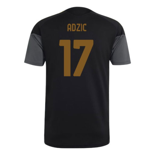 2026-2027 Juventus EU Training Jersey (Black) (Adzic 17)