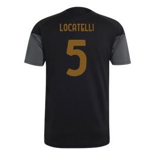 2026-2027 Juventus EU Training Jersey (Black) (Locatelli 5)