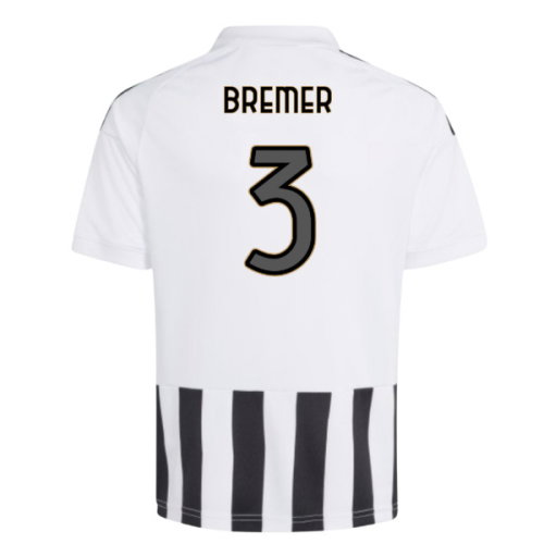 2026-2027 Juventus Home Shirt (Kids) (Bremer 3)