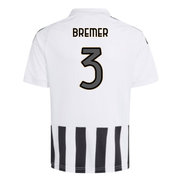 2026-2027 Juventus Home Shirt (Kids) (Bremer 3)