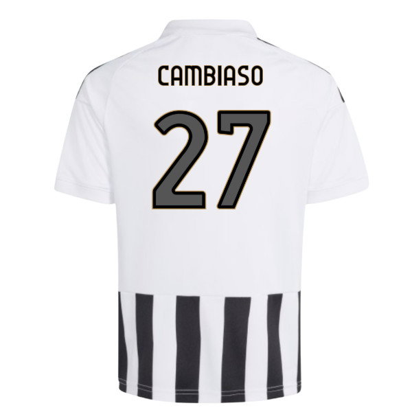 2026-2027 Juventus Home Shirt (Kids) (Cambiaso 27)