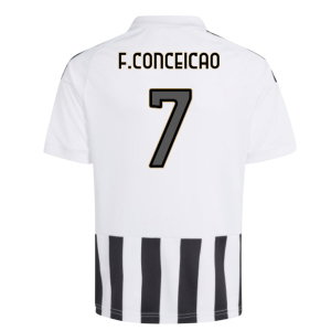 2026-2027 Juventus Home Shirt (Kids) (F.Conceicao 7)