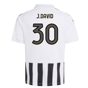 2026-2027 Juventus Home Shirt (Kids) (J.David 30)