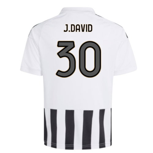 2026-2027 Juventus Home Shirt (Kids) (J.David 30)