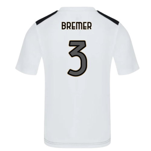 2026-2027 Juventus Home SUPPORTER Shirt (Kids) (Bremer 3)