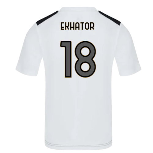 2026-2027 Juventus Home SUPPORTER Shirt (Kids) (Ekhator 18)