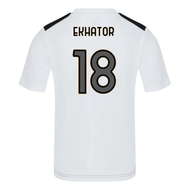 2026-2027 Juventus Home SUPPORTER Shirt (Kids) (Ekhator 18)