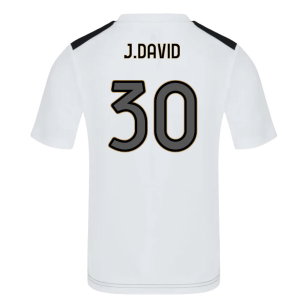 2026-2027 Juventus Home SUPPORTER Shirt (Kids) (J.David 30)