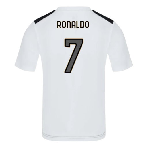 2026-2027 Juventus Home SUPPORTER Shirt (Kids) (Ronaldo 7)