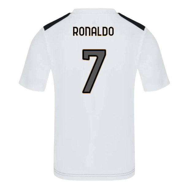 2026-2027 Juventus Home SUPPORTER Shirt (Kids) (Ronaldo 7)