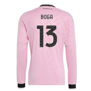 2026-2027 Juventus Long Sleeve Away Shirt (Boga 13)
