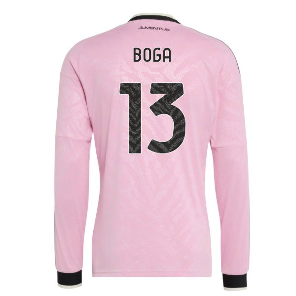 2026-2027 Juventus Long Sleeve Away Shirt (Boga 13)